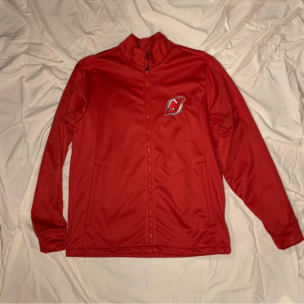 New Jersey Devils Antigua Zip Up Sweatshirt